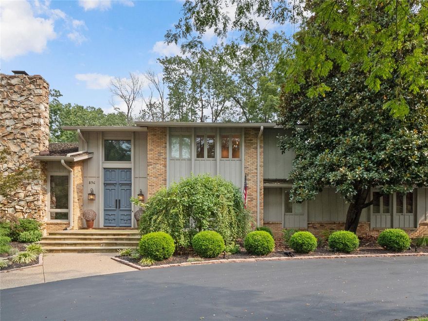 As you enter through front doors that were reclaimed from a home in Lafayette Square, you'll sense the warmth embedded in the design of this contemporary home. Clean lines and artistic proportions relax your senses. The understated luxury of the backyard and pool provide an oasis for your morning coffee and evening swim. The Italian-styled gourmet kitchen is timeless and will be an asset for all of your cooking and entertaining desires. The adjoining great room is an elegant casual space. The formal living and dining rooms create a different mood -  a more intimate ambiance.  The first floor office features a full bathroom and closet which, with the addition of a door, could become a 5th bedroom. Owners' suite upstairs is gracious, serene, includes a sleek  bathroom with separate showering/bathing area, several large closets, and a lovely view of the pool. Beautiful landscaping frames this very special inhabitable work of art!