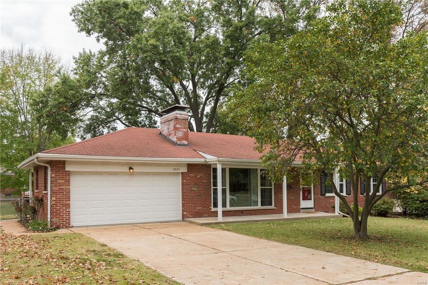 Don’t miss out! This gorgeous 3 bedroom brick ranch is just the home you’ve been waiting for. The main level features hardwood floors throughout the living room, dining room and bedrooms. The large kitchen is perfect for the chef in the family while the open living room/ dining room are perfect for entertaining. A covered patio extends the living space outdoors with a large fenced backyard perfect for pets and children. Make your appointment to see this beautiful house today!