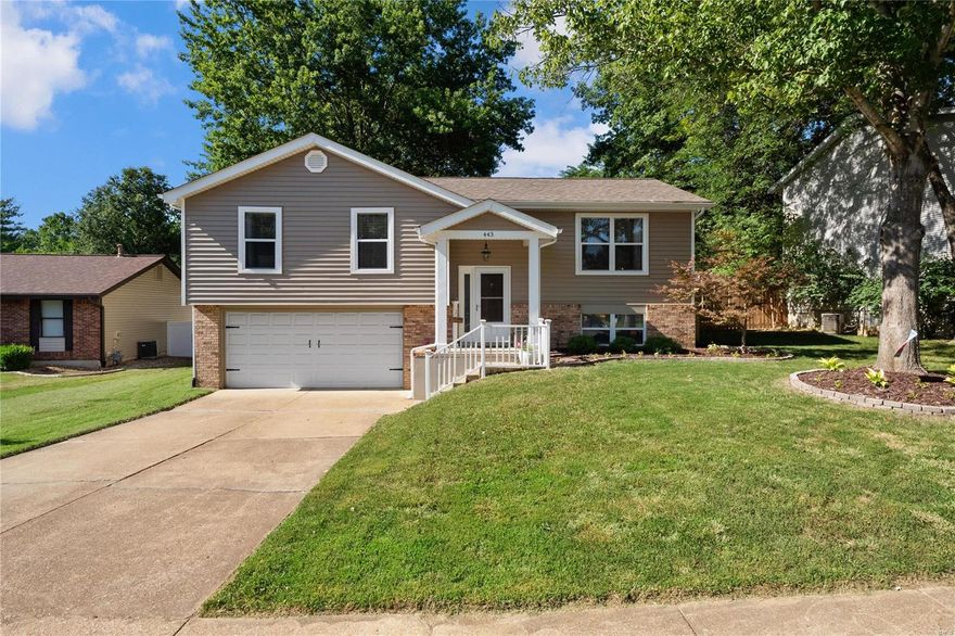 This impressive split level home offers immaculate curb appeal and gorgeous finishes that will have you excited to step inside. Walking into the split entry foyer your eyes will graced with wrought iron spindles and beautiful flooring. Upstairs will impress with the wonderfully renovated kitchen features stainless steel appliances, stylish white subway tile, recessed lighting and much more! The main level provides an open concept feel throughout the kitchen dining and living area. The main level will also give 3 spacious bedrooms including the upgraded master suite featuring a gorgeous walk-in shower with white subway tile surround. The incredible finishes continue to the lower level. The large lower level family room has full size windows, a gas fireplace and an updated half bath! The "park like" back yard features a 10x10 screened in porch which gives access to the massive patio and expansive fenced yard with a shed for extra storage. Welcome home!