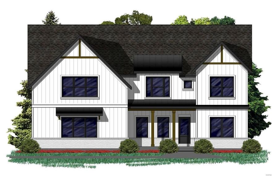 Upscale home featuring 5 bedrooms, 3.5 baths, over 3500 sqft, walkout lower level, 3 car side entry garage on a large level lot. Open floor plan boasting custom features thru out, including job finished wood floors, upgraded millwork, gas fireplace w/ stone front & custom built-ins. The large kitchen offers a breakfast room, featuring all wood custom cabinets, upgraded appliances, walk in pantry, quartz counter. The master bedroom retreat includes 9’ tray ceiling, large luxury bath w/ oversized shower, soaking tub, dual vanities, & granite counters, sitting room with coffee bar, & custom closets.  2nd floor includes laundry, large bedrooms w/ walk in closets, & huge loft space
Other features include solid core doors, mud room w/ lockers, tile surrounds in upstairs baths, custom closet systems at all closets and pantry.