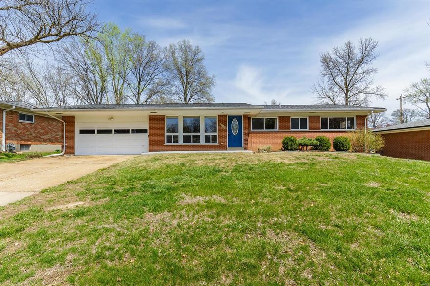 This mid-century style home is ready for your active family. The sun-drenched living room opens to the dining room and leads to the eat-in kitchen. It features oak hardwood floors throughout, 4 Beds including a master suite with 2 closets and features an updated full bath. There’s an additional updated hall bathroom with tub and a laundry shoot. Large insulated windows with marble sills through-out, newer insulated exterior doors & overhead lighting. The large, flat backyard is perfect for family BBQs or a pick-up game of volleyball.  The basement was recently painted and ready for you to put your signature on it. The home offers efficiency w/ updated HVAC, water heater and interior doors along with a new roof in 2016 & new porch 2019. The 2 car garage offers plenty of storage room with access to the backyard. Schedule your appointment today...