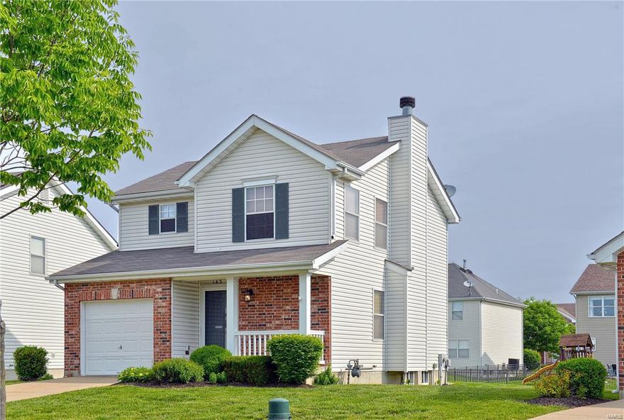 LOCATION LOCATION! JUST MINUTES FROM HWYS, SHOPPING & MORE! MOVE RIGHT INTO THIS WELL MAINTAINED 2 STORY FEATURING HARDWOOD FLOORING IN ENTRY & GREAT RM. GREAT RM ALSO OFFERS WOODBURNING BRICK FP W/RAISED MANTEL. KITCHEN FEATURES TOFFEE STAINED MAPLE CABINETRY & RUBBED BRONZE FAUCET. YOU'LL LOVE THE HIGH END STAINLESS APPLIANCES- ALL WHIRLPOOL TO MATCH REPLACED LESS THAN 2 YEARS AGO-TO INCLUDE SMOOTH TOP STOVE, DW, MICRO & FRENCH DOOR DIGITAL REFRIG W/DBL FREEZER DRAW PULLOUTS!!! WHITE 6 PANEL DOORS! 2ND FLOOR LOFT OFFERS PERFECT SPOT FOR OFFICE OR EXTRA TV SPACE. VAULTED MASTER SUITE W/PRIVATE FULL BATH & PLENTY OF CLOSET SPACE! CONVENIENT 2ND FLOOR LAUNDRY W/WASHER AND DRYER TO STAY! ADDITIONAL BEDRM & HALL BATH COMPLETE 2ND LEVEL. FULL BASEMENT -READY FOR YOUR FINISHING TOUCHES! ENJOY THE LUXURY OF SOMEONE ELSE DOING THE YARD WORK & THE SNOW REMOVAL! PERFECT FOR YOUNG PROFESSIONAL OR BUSY FAMILIES! ADDITIONAL YEARLY FEE OF $292 TO WINGHAVEN. GOLF/SOCIAL MEMBERSHIPS ALSO AVAILABLE.