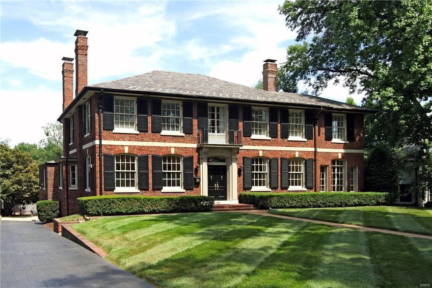 This handsome Claverach Park home exudes charm and elegance!  Classic center hall provides an abundant amount of gracious living and entertaining space (4,802 square feet).  The present owners beautifully updated this 5+ bedroom and 3.5 bath home with newer eat-in kitchen, center island, granite, gourmet appliances and three renovated baths (Markway Construction). High ceilings, first floor family room with Herringbone wood floors, front/back staircase, and a slate roof.  Three-car garage and a beautiful pool on over 1/2 acre private lot! Additional Rooms: Sun Room