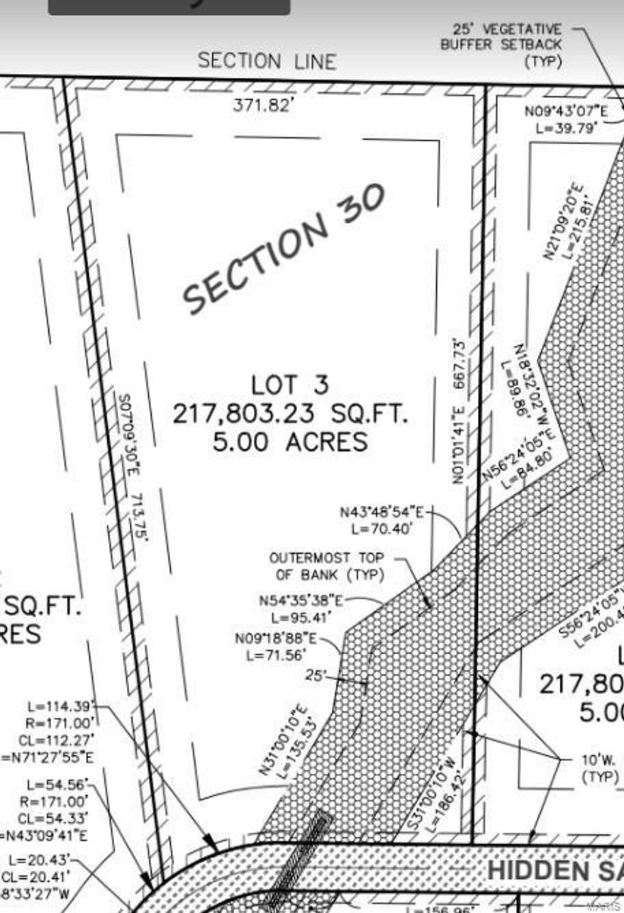 LOT 3.  NEW RECORDED 5AC LOT SUBDIVISION IN WESTERN ST CHARLES. GREAT WALKOUT WITH LARGE TIMBER, PUBLIC WATER, BLACKTOP RDS, GATED COMMUNITY. STREETS ARE PRIVATE, PROPERTY OWNERS RESPONSIBLE FOR MAINTENANCE