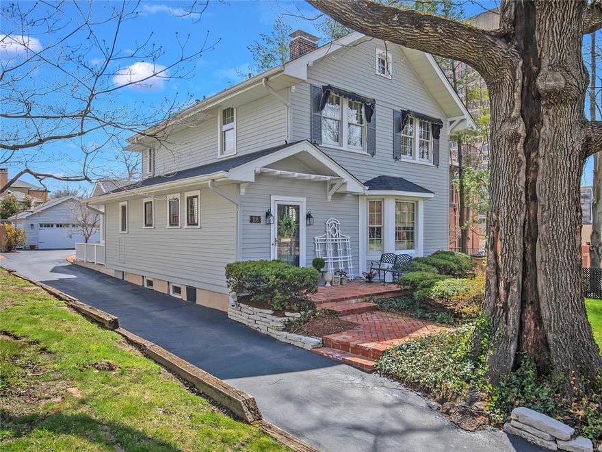Stylish Old Town Clayton home benefits from original 1920's design and construction along with the additions and substantial improvements throughout the home. Gracious entry opens to light-filled living room leading through French doors to a handsome, generously sized dining room and the family room beyond. Family room has multiple built-in bookcases, fireplace, box beamed ceiling, walk in bay and access to the deck. The family room opens to the kitchen with custom cabinetry and Sub Zero, Bosch and Viking appliances. Generously sized den off primary bedroom doubles as sitting room and office. Renovated primary all marble bathroom with custom cabinetry, Kohler fixtures and frameless shower enclosure. Walk to some of the area's best restaurants, unique shops, to Forest Park, Shaw Park and 2 blocks to Taylor Park's playground for the kiddos. The location offers an additional perk for those working in Clayton who want an easy lifestyle. Old Town is the best Clayton has to offer!!