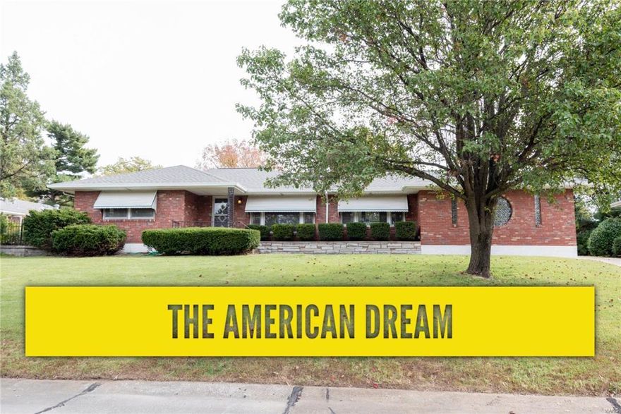 FANTASTIC OPPORTUNITY FOR NEW HOME OWNER! Priced well under comps, this splendid sturdy brick stalwart is a spacious 2 bed 2 full bath home with a finished basement. Mehlville. PERFECT LOCATION in SOUTH COUNTY, just 1.7 miles away from the mall off of Union. Located on a large plot (FLAT BACKYARD), this home has ample outdoor OPPORTUNITY! Beautiful large windows located throughout the home make it feel large bright and airy. Partially finished basement with full bath and bar area lend itself for the homeowners that need some space to stretch or the budding family. Great community with wonderful neighbors in this close nit friendly subdivision. 

The roof and airhandler are just a few years old. Newer CONCRETE DRIVEWAY that cost the homeowner $8000 just a few years ago. Updated electrical panel. Many more positives, come and look for yourself!