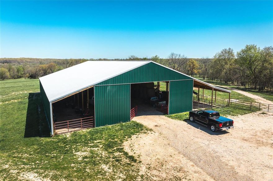 WORKING CATTLE RANCH BETWEEN SALEM AND ROLLA AT LAKE SPRING, MO.  313 AC M/L WITH HWY 72 FRONTAGE AND COUNTY ROAD 2070 FRONTAGE.  50X100 WELL LIT NEWER BARN WITH 15 FOOT SHED ON ONE SIDE AND 2-15 FOOT SHEDS ON OTHER SIDE.  TOTAL OF 95X100 UNDER ROOF WITH INSULATED WORKSHOP/WELL HOUSE WITH A/C, SPACE HEATER, AND TOILET.  FARM IS SET UP FOR ROTATIONAL GRAZING WITH 10 WATERERS AND SECTIONED OFF GRAZING PODS.  THERE ARE 4 PONDS, 4 FROST FREE WATER HYDRANTS, WORKING CORRAL AND LOAFING SHED.  GOOD PASTURE AND HAY FIELDS HAVE BEEN FERTILIZED.  ABUNDANT WILDLIFE AND WALNUT TREES WITH A WET WEATHER CREEK.  OWNER DILIGENTLY WORKS THE FARM DAILY AND IT SHOWS!  ALL THIS AND MORE TO SHOW YOU, LET'S TAKE A LOOK.  YOU WILL BE IMPRESSED WITH THIS PROPERTY.