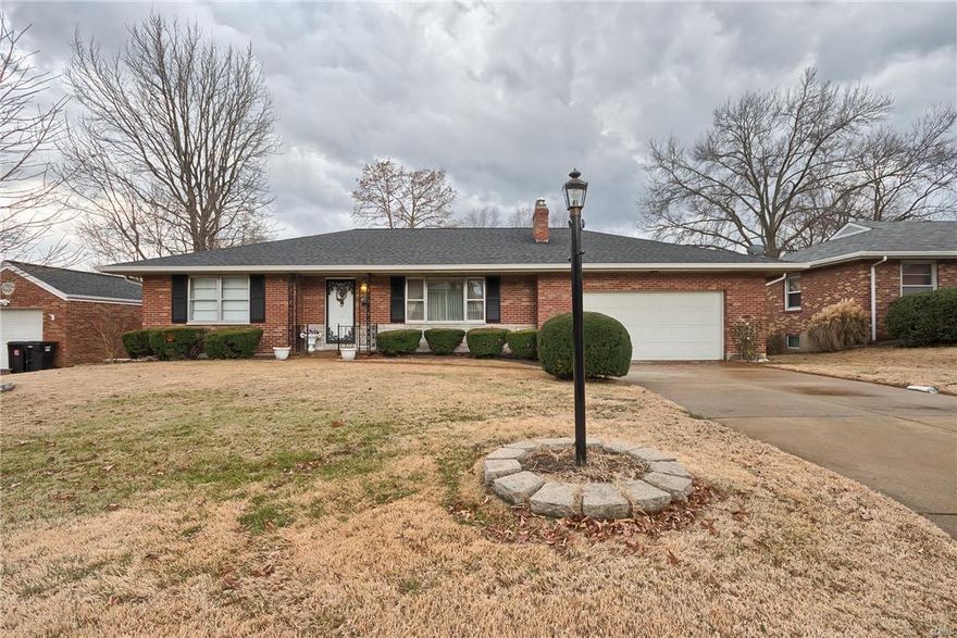 This charming all brick home on a secluded, tree-lined street in Affton is a must see!!! This beautiful home has a newer roof and gutters, and outside deck. Walk into the front door and right into the large living room with an enticing gas fireplace. The open kitchen has double wall ovens, newer dishwasher, and plenty of counter space! The bedrooms are very large with great closet space. Downstairs, not only will you find a walkout basement, full bath and large patio, but you will find it's a true entertainers delight!! It doesn't get much better with a tiki bar and open space for entertaining!! The lower level also includes a large area used for storage/office space. Outside in the back yard you will find a large yard that backs up to common yard.  Great, convenient location and an amazing neighborhood with nearby restaurants, shopping and other amenities. This home has too much to boast about you need to come check out it for yourself!