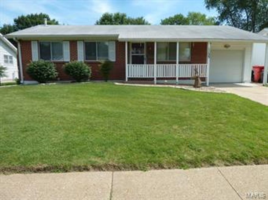 ***1st Time Home Buyers Can Purchase This Home With A Down Payment of Less Than $375.00*** Brick and vinyl sided ranch home that is in move in condition. Newly professionally painted, professionally cleaned carpets and the sellers have done a professional like job of cleaning the entire house. Not a new kitchen but an attractive one never the less. The kitchen is very spacious, offers oak cabinets and comes with a refrigerator and a gas stove. The spacious bathroom comes with updates. The furnace and central air are brand new this year and the electric panel box has also been updated. You will love the back yard. It is big, fenced, provides a storage building that is in great shape and there is a large patio where you can hang out and grill. This is a neighborhood that provides sidewalks. The owners have made repairs and have done a lot to get this home show ready.