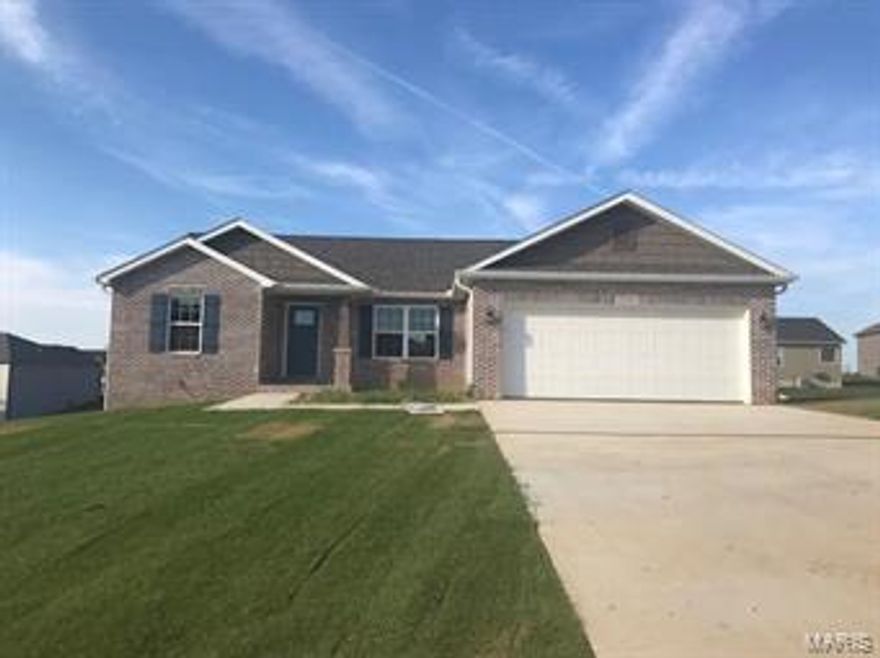 Come take a look at this beautiful 3 bedroom, 2 bath brand new construction home because it will not last long.  Located in the desirable Pioneer Orchard Subdivision with 1,550 square feet finished on the main level and a unfinished walkout basement with room to finish off to more legal bedrooms.  Home features open concept & split bedroom floor plan with nice wood floors in the kitchen, dining and living room.  Large rooms throughout with some vaulted ceilings. Kitchen with pantry. Master suite has trey ceilings and has it's own private bath.  Outdoors you'll find a large 114x119 sized lot and a nice large deck and patio.