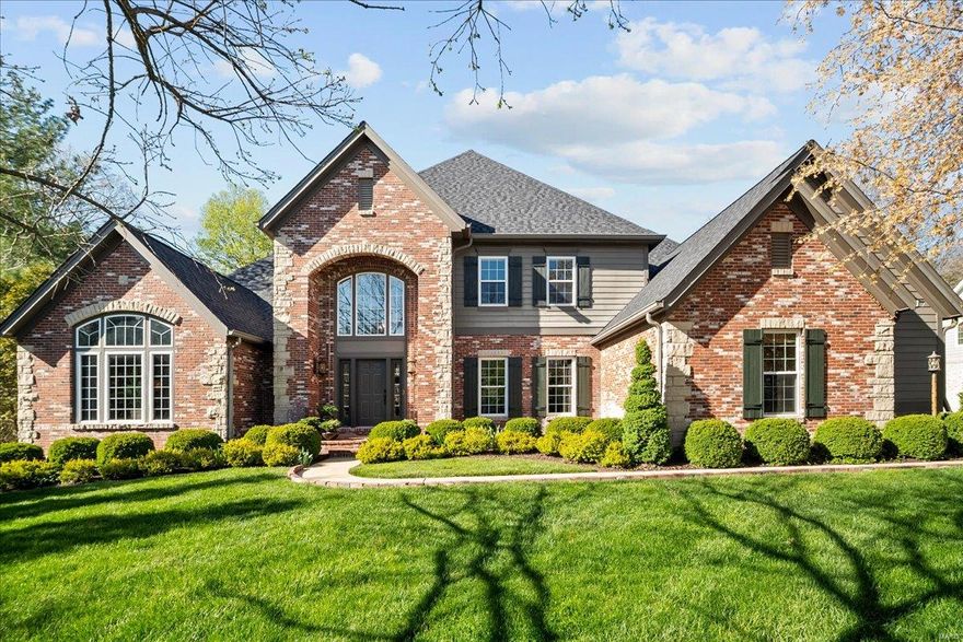 This lovely home is nestled in a tranquil, private, park-like setting where trees and natural landscaping are a feast for the eyes. Perennials abound so there is always a surprise awaiting to see what blooms next. The entire interior has been freshly painted and the roof is new in 7/2024. Two new gas water heaters in 2025. The Hunter sprinkler system is WiFi compatible as is HVAC system using Emerson Sensi. Sprinkler system includes drip lines for your front porch pots and has new controller in 2024. Many key lights are Alexa compatible on voice command w/customized brightness. All programmed for remote operation from anywhere using internet on your mobile device including front doorbell camera. Most of the windows in the front of the home have been replaced. New oven vent in 2024. Nest door bell system to remain. Lower Level has tons of light, has rough-in for bath and fireplace and a double french door walk-out. It's just waiting for you to finish for your family's needs.