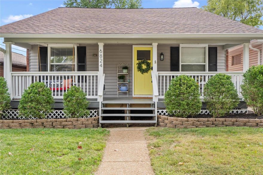NEW PRICE! Welcome to this charming, move-in ready 1.5-story home in the heart of Dogtown! With 3 bedrooms, 2 full baths, & a bonus room on the main level, this home offers the perfect blend of historic charm and modern convenience. Walk inside to find the open living and dining room, where original wood floors, stained glass windows, crown molding, and 9.5' ceilings create a timeless atmosphere. The updated kitchen features 42" maple cabinets, new appliances (2022), ample counter space, & easy access to a spacious deck and new fully fenced backyard—ideal for entertaining. The main level includes 2 bedrooms, an updated full bath, main-floor laundry, while the large primary suite upstairs boasts built-in shelves, a full bath, & walk-in closet. Recent updates include a new furnace, water heater, sewer line (2022), new siding (2021), upgraded lighting, & window treatments throughout. This home perfectly blends character and comfort. Come see it today!