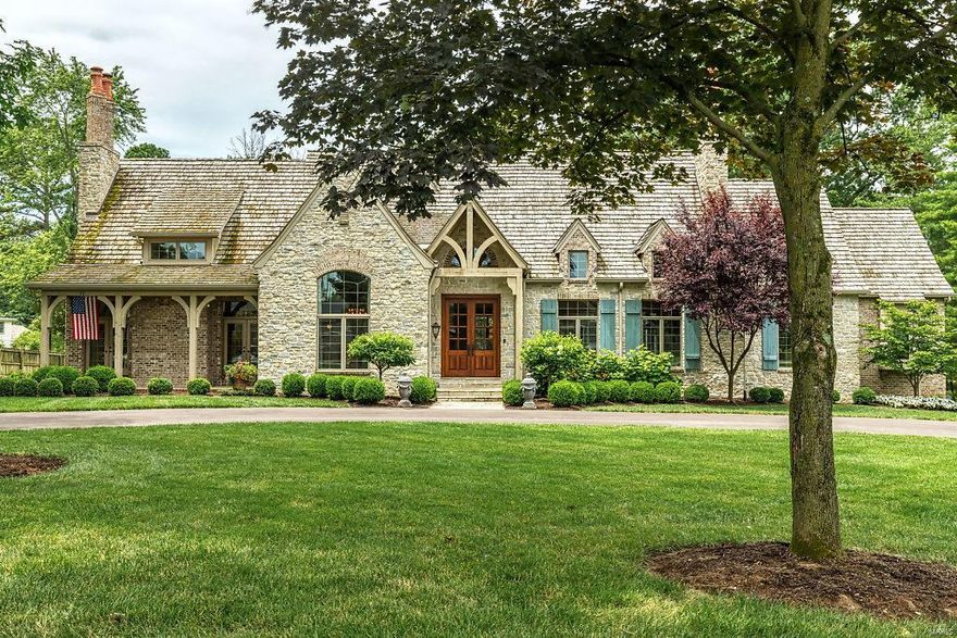 This stunning home offers remarkable design, luxury amenities, sophisticated architectural details! From the entry foyer and halls, lined with French tile - to the hand hewn beams in the soaring ceilings of the living room and family room - astonishing craftsmanship abounds. Enjoy cocktails in the bar overlooking the lovely backyard; or get some important work done in the exquisite birchwood office/study, featuring a charming fireplace. The bright chef’s kitchen delights with two dishwashers, full sized subzeroes, huge pantry, cook’s stove; it opens to an enormous family room with stylish built-ins and stone fireplace. There are six sets of French doors strategically set for entertaining, great flow, and outdoor enjoyment. First floor Master suite has it all! And, three bedroom suites grace the second floor as does a bonus fifth bedroom/rec or work out room. The ten foot pour in the basement is set up with roughed in bath and convenient walkout doorway. Covered patios back and front! Additional Rooms: Mud Room