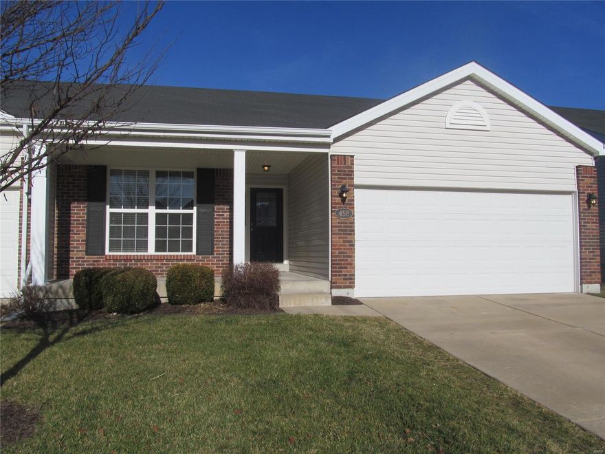 Warm & cozy with an open floor plan for a convenient lifestyle.  Ideal location providing plenty of opportunity for social interaction.  The back yard is fenced and  has a spacious patio.  Lawn sprinklers keep the grass healthy.  The interior has been freshly painted and some carpeting replaced.  The kitchen has beautiful black cabinetry and granite counter tops. Three full bathrooms are a   nice perk.  The lower level includes a family room, full bath, sleeping area and lots of storage space. Condo fees are:  $185.00/yearly and $100/month for maintenance. Location: Ground Level