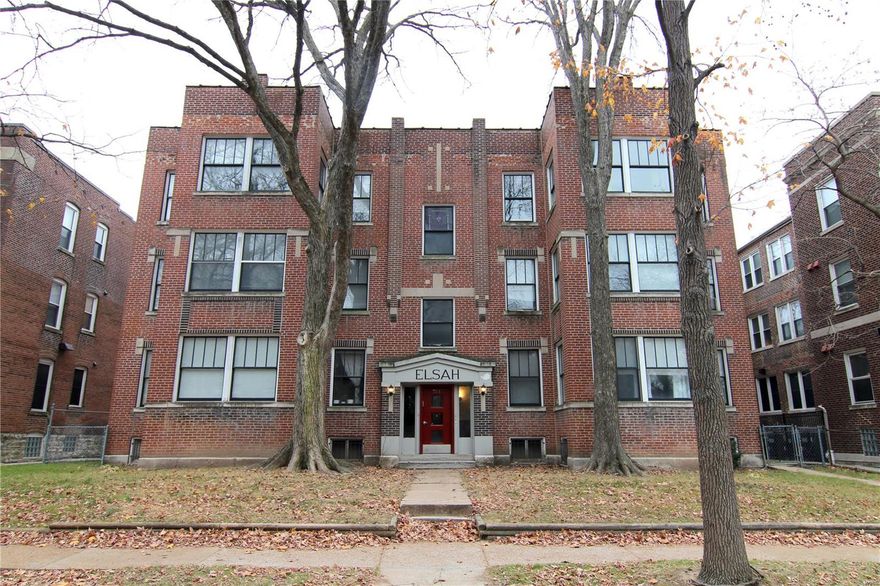 A solid investment property located in the 100% developed community just off the Delmar Loop.  Located 4 buildings north of The Lofts of Washington University gives this updated property the perfect position for continuing increased revenue flow.  The Wash U run Delmar Loop Shuttle stop is at the corner with the convenience and safety of being in the shadow of Wash U student housing.  The building itself, containing 6 large apartments, is completely updated with sun filled units, ample off-street parking, and a properly fenced in back yard.  The hardwood floors are immaculate, and each unit has its own all electric HVAC, water heaters, washers and dryers.  Tenants pay all utilities including water, sewer, and trash.  As Wash U continues to invest in the neighborhood and raising their rents this property is well positioned to significantly appreciate in value. Gross Revenue numbers include all units rented plus pet fee for unit 1N.  Currently unit 2S is vacant for showings.