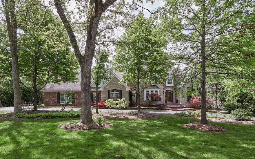 Showings Start Friday 5/10 at 11 am. Magnificent Frontenac Property On An Acre Lot. 1.5 Story With Over 6000 SqFt 5 Bedrooms, 5 Full baths ½ Baths. Oversized 3 Car Garage With Custom Flooring & Separate Workout Room. Large Circle Drive, Upgraded Saltwater Pool, Extensive Outdoor Living With Upper Deck And Lower Patios. Whole Home Backup Generator 4 Zoned HVAC, Sprinkler System, Central Vac, Heated Master Bathroom Floor, 3 Thermostat Controlled Fireplaces, Main Floor Laundry. Finished Lower Level Features A Dream Custom Closet Room, Wine Cellar, Full Bar, Rec & Family Room Areas, Bedroom With Full Bath & Walk-In Closet. Spacious Kitchen Flows Into The Large Vaulted Hearth Room. Front & Rear Staircases. All Bedrooms Have Private Full Baths And Walk-In Closets. Beautiful Grounds Loaded With Perennials. This Must See Home Features So Much More & Is Delight To Show! Additional Rooms: Mud Room, Wine Cellar