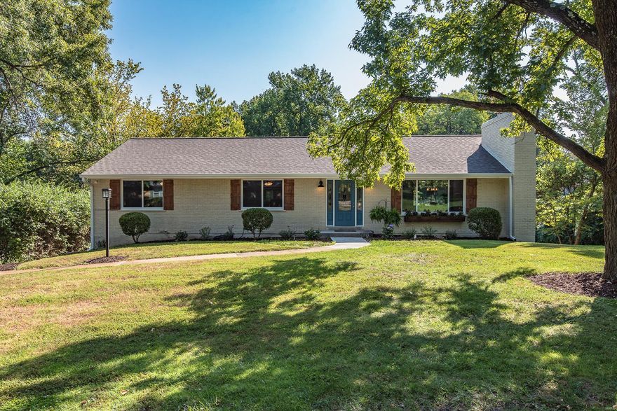 I hope you get the chance to see this adorable 3 bed 2.5 br home in Olivette and Ladue schools. Sturdily constructed of block and brick, this lovely ranch abode is situated on a quiet cul de sac street in a lovely neighborhood.The kitchen is gorgeous with white shaker cabinets, granite CT, stainless steel appliances and wine cooler. You will also find a cozy family room with wood burning FP, and Dining room with tons of natural light! A gorgeous Master br with expansive en suite bath room plus two more nice sized bedrooms complete the main floor.Goof around in the finished basement with another wood burning FP and half bath.If you get a little chilly or had a stress full day,pop into the Sauna to relax and unwind.You'll love hanging out in the large, level backyard with a paver stone patio and fire pit for roasting hot dogs and making s'mores. New roof, new windows,new water heater,wired hickory engineered WF through out and a whole lot more of New! This is one you don't want to miss!