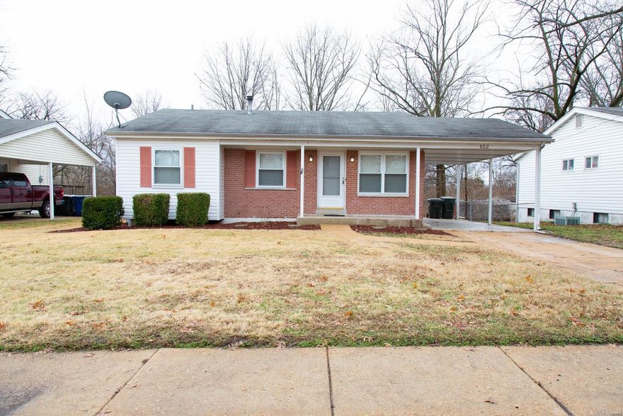 Very clean, move-in ready 3 bedroom, 1.5 bath ranch home. Walk into the spacious family room that flows into the generous dining area and great kitchen. The space is ready for entertaining with 42" cabinetry, oversized sink, and gas range. Main floor master has attached private half bath. Two more bedrooms and full hall bath finish out the main level.

In the lower level, you will see a very large bonus room that could be used for entertaining, office space, or an additional bedroom!
It also has walk-out to huge concrete patio, perfect for nights under the stars. Shade under your mature tree and even more grassy area in back of level lot with utility shed. Updated plumbing stack, newer hot water heater, newer HVAC, and newer electrical panel. Don't miss this one!