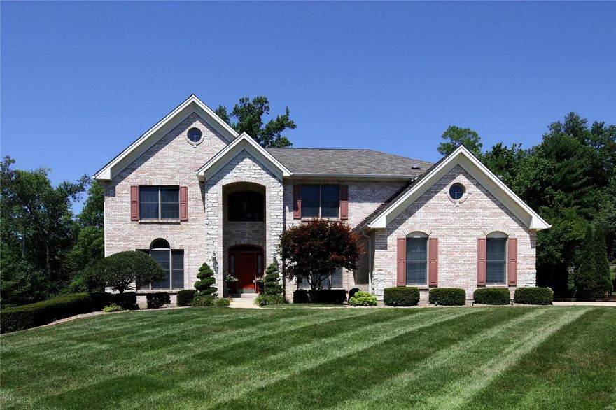 Unbelievable opportunity in award winning Ladue School District! 5024 sq ft above grade w/ an additional 1400 sq ft of finished living space in lower level on .505 acre lot. 6 bed room, 6 bathroom home in Olivette. Main floor features include: Recessed lighting, crown molding, wood floors, den, formal dining room, living room, powder room, center island eat-in kitchen w/ breakfast bar, mudroom, main floor laundry, bedroom w/ en suite bath, & wet-bar. Second level features: master suite w/ coffered ceiling, His & Her walk-in closets, and en suite bath; office w/ custom built-ins, family room w/ 11' cathedral ceiling, bedroom w/ en suite bath, 2 additional bedrooms w/ Jack & Jill bath & walk-in closets. Lower level features: walk-behind wet bar, sitting room, bedroom w/ egress, family room, rec room, full bath, walk-out to rear terrace. 2 - 50 gallon water heaters, 3 car garage. Do not miss this opportunity for a rare 5,000+ sq ft home in Olivette! Just blocks from grade school and park. Additional Rooms: Mud Room