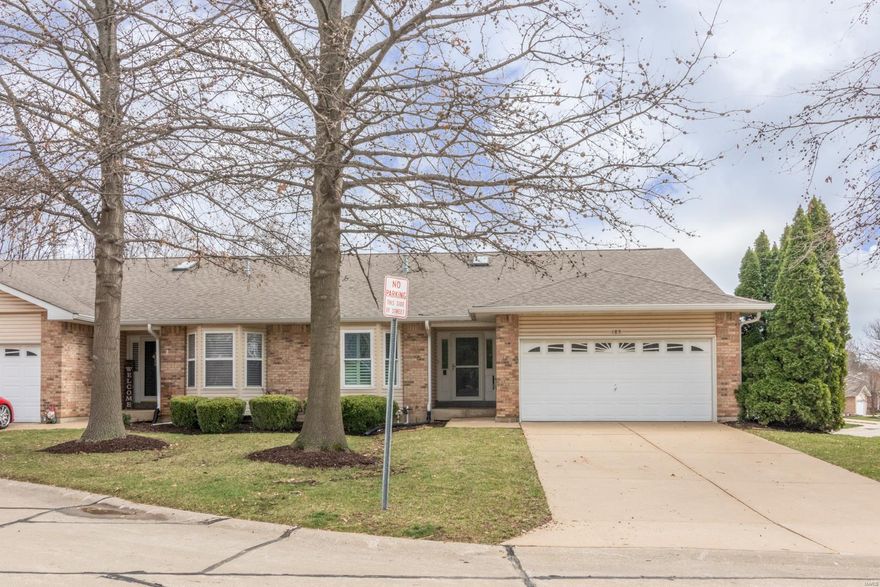 Immaculately presented villa in desirable Southern Oaks set amongst manicured grounds on a corner cul-de-sac featuring 2,283sqft of total living space. Meticulously maintained by the same owners for 15 years, this spacious villa has a partially finished lower level featuring a rec room, bedroom with egress window, home theater system, & full bath. The main level open floor plan incorporates 2BD, the master with walk-in closet & ensuite bathroom, 2nd full bath, & great room featuring vaulted ceiling, wood burning fireplace, & skylights. Eat-in kitchen features include Corian countertops, under mount double sink, bay windows, & main floor laundry/mud room. The spacious interior flows effortlessly from the main living space to the private screened-in deck. Park 6 cars off street with the extended driveway & 2 car garage. With its beauty, warm sense of community & only moments to Streets of St. Charles this home provides all the elements for comfortable easy-care living Additional Rooms: Sun Room Location: Corner Location, End Unit, Suburban