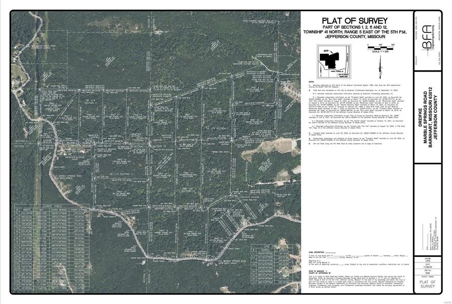 Are you a developer or contractor looking for your next development property? Or an individual looking for the perfect place in the country to build your dream home? If so, we may have the perfect place for you! Pristine, unspoiled 343.51 +/- AC is located south of Barnhart & north of Pevely, approximately 30 miles south of downtown St. Louis. Though you will feel like you are deep in the country you are just minutes away from all the amenities you will want. Property will be offered in 18 tracts, ranging from 11.47 +/- to 25.17 +/-AC. Buyers can purchase any or all tracts, or any combination they desire.

• Rolling hills with hardwood ridges 
• Very private and secluded if you so desire
• Multiple lake sites on property
• Marketable timber
• Excellent building sites
• Dunklin R-V School District

Property will be offered for sale at public absolute auction on January 20th, 2024 at 12:00 noon; 8721 Commercial Blvd, Pevely, MO 63070. 
• Hard Road access off Marble Springs Road SpecialListingConditions: Possible Auction