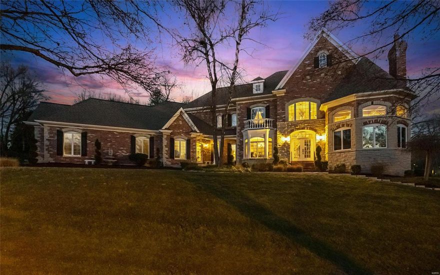 Elegant estate situated on one acre! From a grand 2-story entrance you'll notice supreme finishes like ornate moulding/trim, fresh paint, shiny marble, hardwood floors, & built-in shelving. Head past the massive study & formal dining rm into the great rm w/ floor-to-ceiling windows, wet bar & one of the FIVE gas fireplaces. The vaulted kitchen is adorned w/ a butler's pantry, mudroom, laundry rm, one of two half baths on the main flr, breakfast rm, hearth rm & French doors that lead to the piece de resistance..the 1200 sqft sunroom with heated indoor pool (up to 100 degrees), Badu swim jets & wb stove - year round fun! The main floor primary suite has a luxury bath & 2 walk-ins. Upstairs you'll find a loft, 3 beds, 1 en-suite & 1 jack-n-jill. The walkout lower level is a pleaser w/ a family rm, kitchen/bar, media rm, gym, rec rm, half bath, fp, craft rm & plenty of storage. 4 HVACs, generator, central vac, heated garage. Lovely landscaping & nice outdoor spaces! Additional Rooms: Mud Room, Sun Room