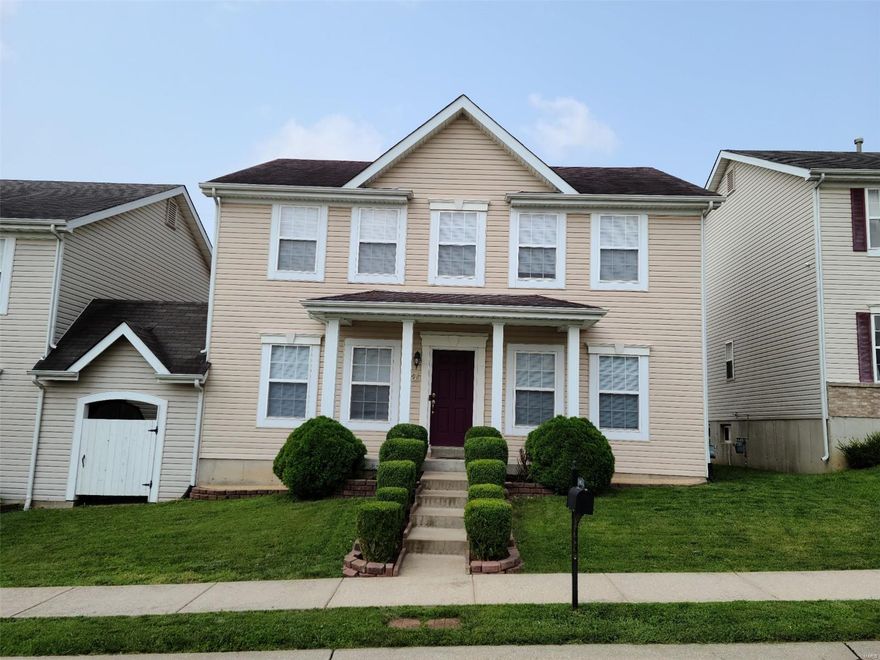 LOCATION, LOCATION, LOCATION!!! Spacious two-story in a sought after subdivision. Close to everything Arnold has to offer yet tucked away. Well-maintained roads and sidewalks with street lights, and just minutes from major highways. 3 large bedrooms, 2 full baths and laundry room all on the upper level for your convenience. Also a nice loft - great for a play area, home office, home schooling, etc. Basement is soundproofed - once used as a theater room. Newly replaced deck for your outdoor entertainment. ALL appliances stay...even the washer and dryer!! This one is solid...don't miss out!