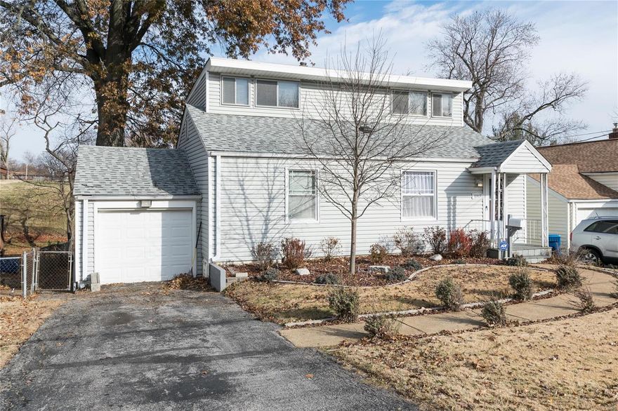 Introducing this beautiful FOUR BEDROOM, TWO FULL BATHROOM home centrally located in St. Louis County! Newer windows throughout the house invite bright natural light to fill each clean and charming space. Gather with family and friends in the welcoming living room, flow into the kitchen/dining room combo and relax in the sun room overlooking the gorgeous back yard. This move-in ready home has room for plenty with over 1,300 square feet and four spacious bedrooms. As a bonus, the large furniture pieces and appliances you'll see at showings are negotiable for interested buyers!  Come check out this wonderful home before it's off the market! Additional Rooms: Sun Room