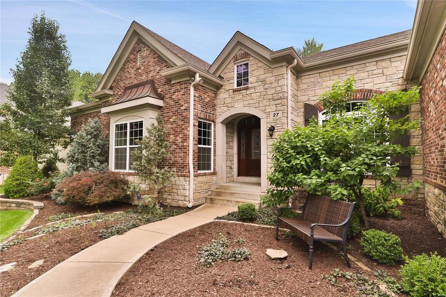 Nestled in the heart of Creve Coeur! Quiet, highly coveted neighborhood conveniently located in Conway Elementary & Ladue School district. Quick access to freeways for easy commutes. This custom-built ranch home features 4900+sq feet of living space and comes highly appointed with many extras! Open floor plan is spacious and airy with abundance of natural lighting, vaulted and coffer ceilings, transom windows, and skylights. Secluded master suite with a luxury en suite, his and her vanities, oversized shower for two, jetted tub, private toilet, and heated floors. Oversized secondary bedrooms with walk-in closets with custom built-in shelving. Extra benefits include an oversized garage with larger doors and built-in cabinetry. Gold level certified by Green Building Council includes Geothermal Heating & Cooling and sound proof insulation. In-wall/ceiling speakers throughout the home, alarm system, built in safes, verdant landscaping with lighting, irrigation system and much more! Additional Rooms: Sun Room