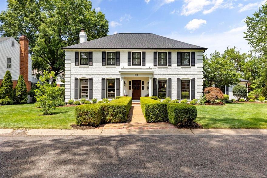 This two story traditional home is nestled on a corner lot on King's Pond Rd. The gleaming white brick, new windows & impeccable landscaping make this home a true show stopper. Upon entering you will notice the hardwood floors, beautiful design & floor to ceiling front windows. The stunning living room is on the left and the dining room is on your right and is conveniently open to the impressive kitchen. Wolf & Subzero appliances, quartz & butcher block counters & stunning backsplash & custom cabinetry make this kitchen remarkable. A family room also on the main floor, opens to the yard & back patio with a fireplace. Upstairs, a spacious primary suite with a walk-in closet that offers stackable laundry & a large bath. 3 addl bedrooms all with plenty of closet space and a hall bath. The lower level is a great surprise - finished with a NEW half bath, storage & laundry. A rear entry 2 car garage with extra parking space. Completely & recently updated throughout this a one of a kind find!