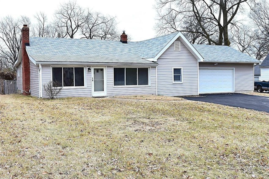 Beautiful 3 bedroom 2 full bathroom ranch home in Lindbergh school district. Update kitchen with granite countertops, backsplash tile, custom cabinets and newer appliances. New laminate flooring (2018), newer A/C and furnace, updated both bathrooms, new baseboards, new light fixtures, new privacy fence and refinished driveway. Main floor laundry with an attic fan. Oversize attached 2 car garage (27x25) with tons of extra space for storage, complemented by a 6 car tandem parking driveway. The whole house is freshly painted for new owners. Large level backyard with privacy fence and shed. Home protection plan (buyer 7 star upgrade) included. Conveniently located near shopping centers, restaurants, schools and easy access to I-270 and I-255.