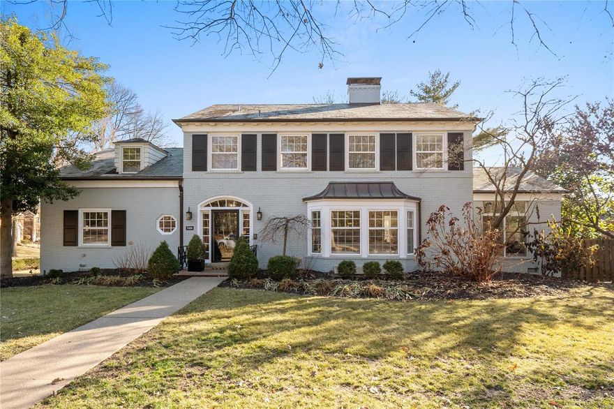 Fully renovated 4 bed plus/4 bath home on a generous corner lot on Wydown. Refinished original hardwood, designer lighting, tons of windows. Gorgeous all new kitchen with top end finishes with all the bells and whistles, graciously opening up to the massive dining room, Charming living room plus a lovely family room offer tons of space. Don’t miss the nicely tucked away office. Upstairs, each bedroom is attached to all new well appointed bathrooms including the primary with heated floors, dual vanities, separate tub/shower and walk in closet. The lower level is partially finished for even more space and tons of storage. Two car attached garage plus an amazing lot perfect for play and family entertaining. Walk to Glenridge Elementary and some of the best restaurants in town. An incredible opportunity for a truly turn key home on one of the area’s most prestigious streets.