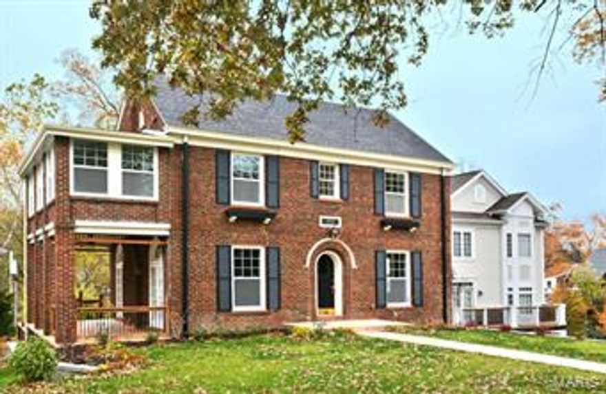 OPEN HOUSE 7/12 1PM-3PM! 3865 square feet of remarkable renovation & expansion with period architectural details intact & carried through to new addition. Large foyer to greet guests leads to Grand living room with 10' ceilings, w/b fireplace, & double set of original French doors to 250 sq ft gorgeous portico. Separate dining room is right of entry & leads to Expansive 25x21 Kitchen area with breakfast & gathering room. Upscale custom cabinets with crown,  granite counters, backsplash, black/stainless appliances, can lights & butler pantry with sink & wine fridge plus powder room around corner. 2nd floor has 21x14 master suite with 4x6 shower, jetted tub, double vanity & separate 11x7 closet. 3 other sizeable bedrooms are on this level with a must see double bath layout. Nice laundry room & sitting area round out 2nd floor. 3rd level has huge bedroom with private bath. Outside off portico & breakfast room is a deck and patio area. 6' Privacy fence. 26x22 side entry garage!