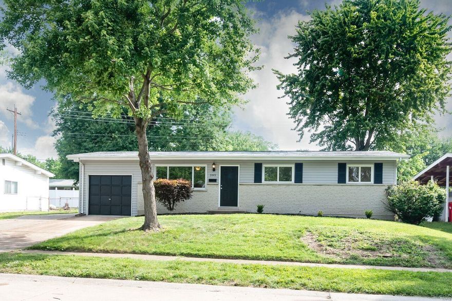 Beautifully renovated home with plenty on updates including custom kitchen cabinets with granite counters, stainless appliances including dishwasher, gas stove and built-in microwave.  Refinished hardwood floors throughout.  Master bedroom has full bath.  Fence level yard with patio.  Mostly finished lower level with rec room and family room area.  Thermal windows.  Shows Great !!