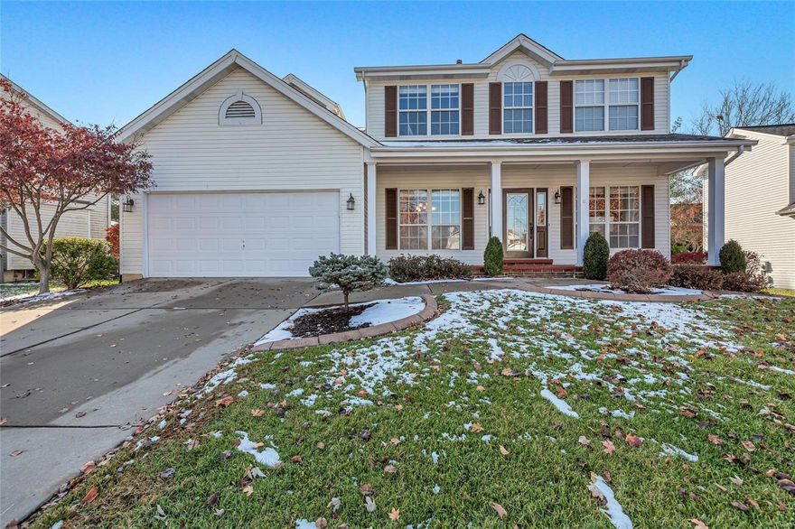 OPEN HOUSE SUNDAY 1 UNTIL 3!! This bright and airy 4 bedroom, 2-story home is ready to be moved in!  Quick access to 40, 364 and short distance from Cottleville downtown.  This spacious layout with flow to an eat-in kitchen, Great Room and your outside living. The Great Room fireplace is flanked by built-in bookcases and is open to the front living/office. The convenient main floor laundry was recently updated and has ample storage.  The winding staircase features a beautiful window that allows of pretty views of the backyard.  The Master Bedroom is open and features a walk in closet.  The Master Bathroom features double sinks and separate tub and shower. There are 3 more large bedrooms, one of which has a walk-in closet and over sized hall bathroom.  Taking the open staircase to the lower level leads you to the over sized recreation room. **Note Zillow is inaccurate with the elementary school - its is actually John Weldon. Additional Rooms: Mud Room