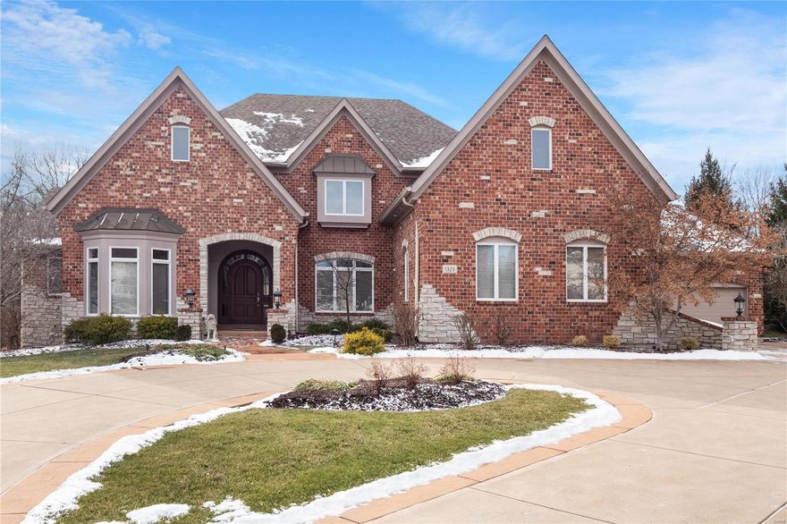 This custom 1.5 story is truly spectacular w/ many upgrades & custom amenities. Situated on a private cul-de-sac street & backing to trees. The 2 story entry leads to the study w/ 12' ceilings & a spacious dining rm. Brazilian Mahogany floors in the study, DR & GR. The great rm features a fireplace, built-ins & a walk-behind wet bar. The kitchen is the heart of the home w/ a center island, granite, 2 dishwashers, Sub Zero refrigerator, Wolf gas range, 2 gas ovens, 1 electric/convection oven & opens to the breakfast rm & the vaulted hearth rm w/ a stone fireplace. The master suite offers 2 walk-in closets, a luxury bath w/ heated floors, double vanities, walk-in steam shower & whirlpool tub. 3 addtl bedrms, 2 full baths & a large loft/family rm complete the UL. The w/o LL boasts a rec rm w/ a walk-behind wet bar, game rm, exercise rm, wine cellar, bedroom & full bath. The outdoor living space offers a gas firepit, oversized 4-car finished garage, covered patio w/ heaters & so much more! Additional Rooms: Wine Cellar