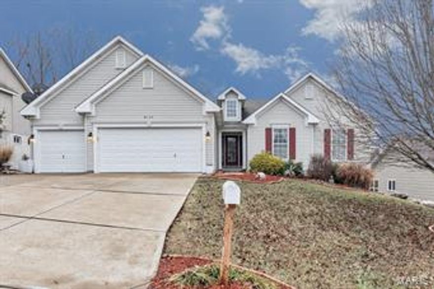 Stunning custom ranch with 3Bds/2Bths in sought-after subdivision of Hunters Glen! This home boasts an open flr plan with 2100+sqft of living space. Inviting Entry Foyer w/wood flrs that lead to the formal Dining Rm & continue to the gorgeous, vaulted Great Rm featuring a cozy gas FP & large windows offering great views of the backyard. Bright & airy Breakfast Rm opens to the gourmet Kitchen offering 42”cabinetry, breakfast bar & large pantry. Perfect home for entertaining family & friends! Elegant Master Suite w/large bay window, walk-in closet & luxurious Master Bth showcasing His & Her vanities, corner soaking tub w/glass block window & separate shower. Main Flr also finds 2 additional Bds, an additional full Bth & convenient Laundry Rm. Walk-out Lower Level is waiting for finishing touches; includes a rough-in Bth & plenty of storage space! Relax outside on the large deck & enjoy the picturesque yard! Great location ~close to shopping, restaurants & Highway 55!