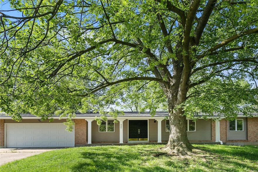 Easy, stylish ranch home is ready for you!  The formal living, formal dining, open kitchen and family rooms make this home an entertainer’s dream. The cherry on top is the patio out back.   The kitchen features classy white quartz, white cabinetry, subway tile and a convenient island.   And yes you did see it correctly, that is shiplap on the fireplace.  The main floor also features a master suite, two additional bedrooms and a hall bath.    New roof, all new bathrooms, new kitchen, new appliances, refinished hardwood floors, new garage door, new interior doors, new poured patio out back.  Unfinished basement allows you to grow into the space and can be finished later on. Make this home yours today.