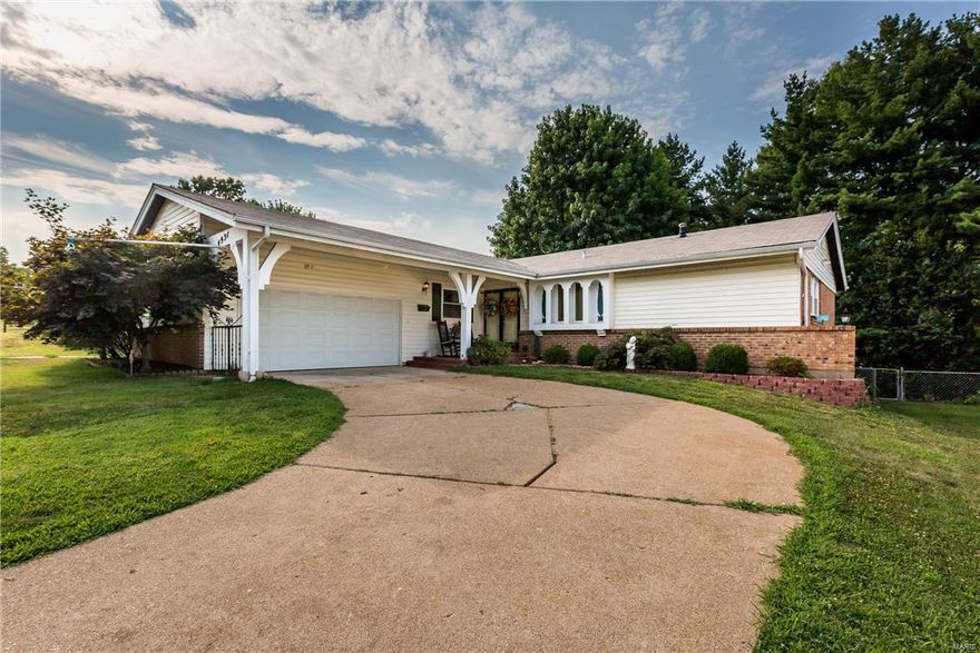 Decorated like a display, this adorable home with superb curb appeal and amazing space that you really have to see to believe! Step inside, you will discover quality, class with amazing level of livability. The home has been meticulously maintained and offers an open, bright, and inviting layout that is perfect for entertaining or raising family.  Home features sun-filled living room w/ fireplace, eat in kitchen, formal dining rm, family rm, plus three large bedrooms on the main floor.  Hardwood floor, modern kitchen & bathes, and over sized 2-car garage. Partially finished walkout basement offers large family rm, a den, another full bath & utility room. Low maintenance exterior w/ brick & vinyl siding, fenced in yard w/ patio & beautiful landscaping.  Lovingly maintained & pride of ownership shows throughout this family home! Conveniently located close to major highway, recreation & shopping... The list just goes on and on. Really, there is nothing stop you from falling in love.