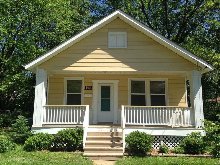 Charming bungalow in Webster Groves! This exciting offer comes with two bedrooms one bathroom and is fully updated throughout! New flooring and cabinets! The incredible covered back porch is a great place to kick back and enjoy your spacious fenced back yard. Schedule a showing today!
