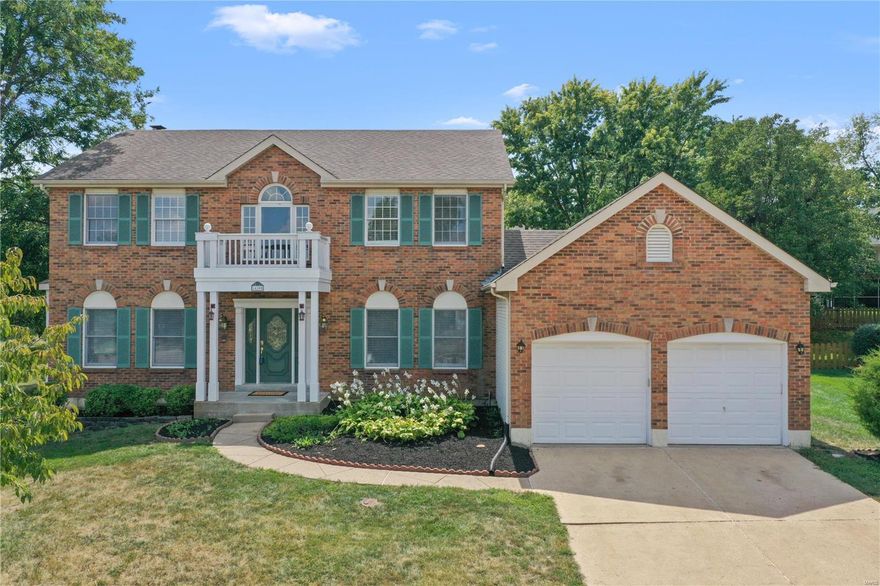 Welcome to this charming 2-story home, perfectly situated on a level corner lot within close proximity to the subdivision pool & clubhouse. As you step inside, you will find a T-staircase, a spacious dining rm & a living rm featuring a bay window that floods the space with natural light. The inviting family rm is the heart of the home, offering a cozy wood-burning fireplace & a convenient wet bar. The kitchen boasts granite countertops, wood floors, planning desk, stainless steel appliances & a vaulted breakfast rm with direct access to the deck. Upstairs, the primary suite is a true retreat, featuring a coffered ceiling, & a full bath with double sinks, walk-in shower, soaking tub & generous walk-in closets. 3 additional bedrms & a full bath complete the UL. The LL is an open canvas, ready to be finished to your specifications. Additional features include brand-new carpet throughout, freshly painted interior, 9' ceilings throughout the ML, 2-car garage & more. This home is a must-see!