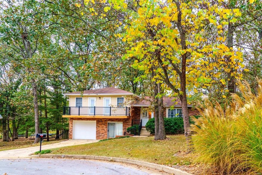 This immaculate 3-bedroom 2.5 bath home is meticulously maintained & spotlessly clean. The spacious living room features a charming brick fireplace, just in time for holiday gatherings. The kitchen features stylish custom maple cabinetry, ample counter space, and a pantry for all your storage needs.  Enjoy meals in the separate dining room with sliding doors that open to back deck, overlooking a beautifully landscaped, privacy-fenced yard filled with carefully tended annuals & flowers. The primary bedroom offers its own back deck, full bathroom, & generous closet. Both guest bedrooms also have access to upper deck that provides a pleasant spot to relax on nice days.  The lower level has large utility room w/ tons of storage, family room, and a deep one-car garage that's deep enough for the handy workbench. There’s also additional storage in the clean, deep crawl space, which is easily accessible has thick black plastic & lighting. This home is ready to welcome a new owner!