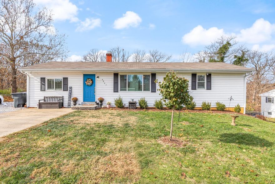 A rare find!  A move-in ready home in sought after Seckman School District!  You must see this 3 bed 1.5 bath Ranch on almost an acre!  Living room with lots of natural light and woodburning fireplace.  Adorable eat-in kitchen with views to your large fully fenced-in backyard.  Split bedroom floorplan with large walk-in closet in the Master.  Brand new Furnace/AC and Septic System installed in 2020!  You will love entertaining in your fully finished walk-out basement that leads to your beautiful outdoor living space with patio, fire-pit and pool!  Basement has newer carpet, large rec area, sleeping area/den, storage room and a half bath.  Tuck under storage area to keep all of your outdoor equipment!  There is so much to love about this home so schedule your appointment before it's too late!