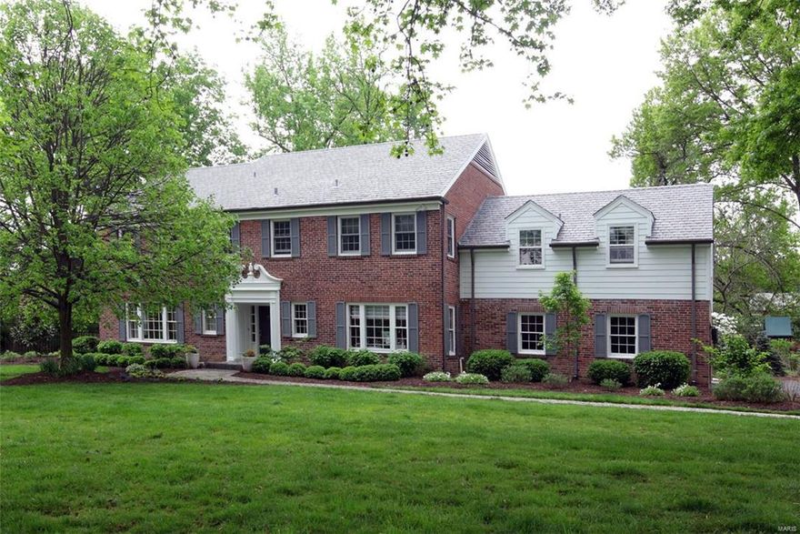 Spectacular property located in the highly coveted La Hacienda Neighborhood! Drop your bags and invite all your friends over, this house is move in ready, and will host the most lavish of parties all Summer long! High ceilings, big windows, and large open rooms flank the first floor! Beautifully updated throughout, the kitchen offers a large center island and walk out to the pool/patio! 4 large bedrooms on the second floor, each with their own bathroom! The master suite is "spa like" with professionally outfitted walk in closet and marble master bath with XL shower and separate soaking tub! Easy living with the attached side entry garage and second floor laundry room! Kids can spread out in the finished basement, or splash in the renovated salt water pool ! 1 acre lot that is beautifully landscaped, and offers a big front yard for playing and play set in the back! 1 block from the award winning Reed Elementary, and minutes from downtown Clayton! 
First available Saturday April 30th!