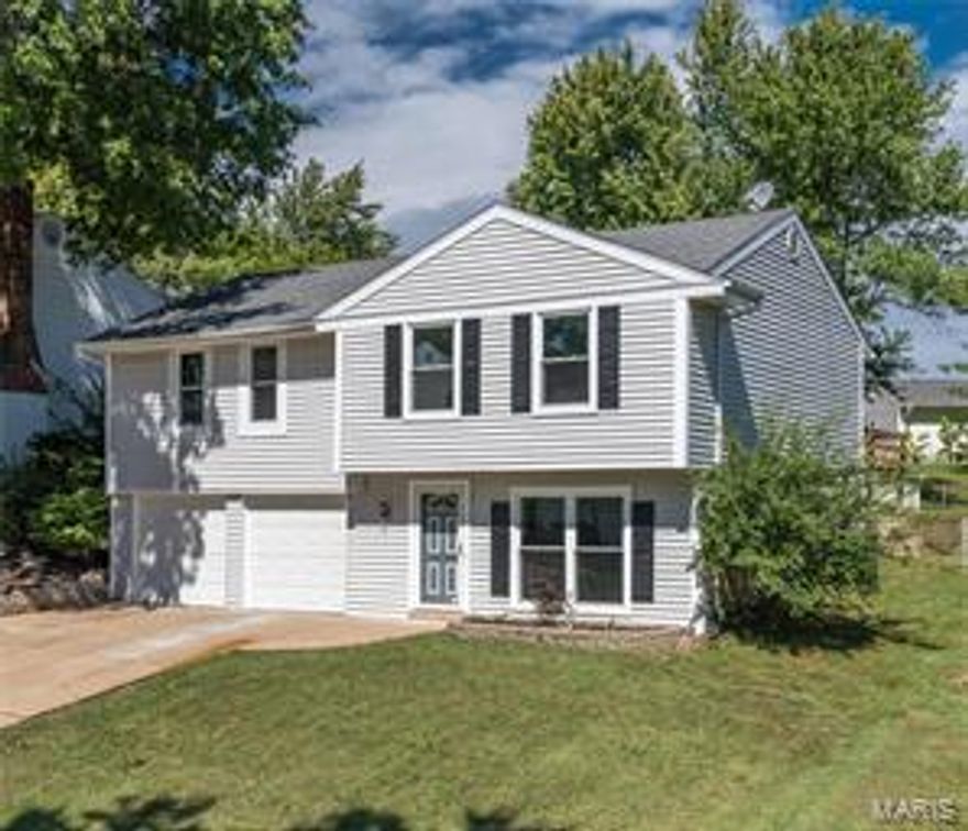 Welcome home to this exceptional, completely renovated 3br 2a raised ranch! As you walkin in, are greeted to a family room with tilt in windows, newly renovated main living room and 6 panel doors. Lower level full bath includes tiles shower, laundry room/storage and oversized garage complete the lower level. Sleek oak staircase leads to the main/upper level with an open floor plan featuring new windows, a ceiling fan and lighting in the kitchen and dinning room.  The updated kitchen boasts custom cabinets, beautiful tile back splash and stainless steel appliances. Move to the bedroos and see 3 nicely sized rooms. The spectacular updated main bath includes adult height 2 sink granite vanity and tiled shower.  The backyard is what you are wanting! Large deck, fully fenced and large above ground pool perfect for entertaining. Close to shopping, gym, banking... in a wonderful neighborhood just waiting for you.