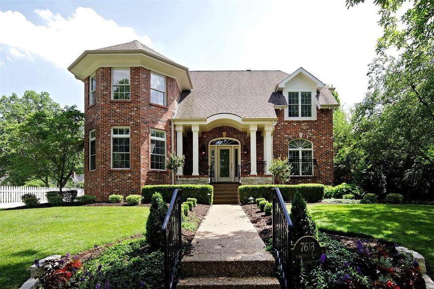 If you have been waiting for the perfect family home in Clayton, this 13 year new home is it. Situated on a beautifully landscaped lot adjacent to Hanley House Park, there is plenty of privacy and the location is second to none.  Inside, is an open floor plan, large kitchen with Dacor double ovens/warming drawer & gas cooktop, 2 sinks, 2 dishwashers, Sub Zero, custom cabinetry and tons of counterspace.  The kitchen is open to the spacious family room and sun filled 4 season room over looking the meticulous landscaped fenced back yard. Also on the first floor is the dining room with a huge bay window, living room and an ELEVATOR.  Upstairs is the master bedroom with a walk out deck, custom walk-in closet, bathroom with 2 vanities, separate whirlpool tub and shower.  There are 3 other bedrooms, a jack-n-jill bath, full hall bath and laundry room.  The lower level is finished with a full bath, exercise room and plenty of storage.  Completing the package is a rear entry two car garage. Additional Rooms: Sun Room