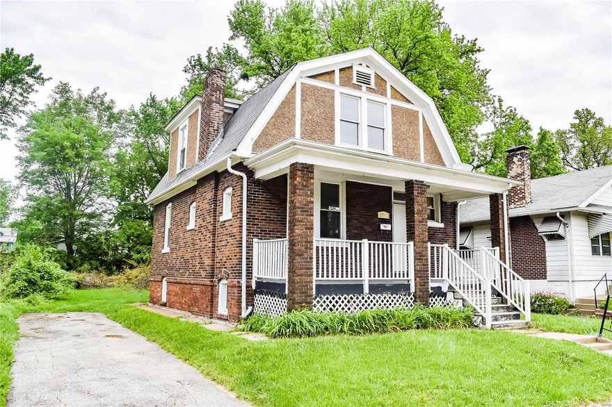 "As-Is" wholesale opportunity. 3 Bedroom 2 Bath 1440 sq. ft. 1.5 story brick house with full walk-out basement. Property in need of cosmetic repairs...paint, floors and appliances. Systems are in good visual conditions. Similar size homes in the area have sold for as much as $110k. Long term commercial zoning makes this a great investment. Agent-Owner.