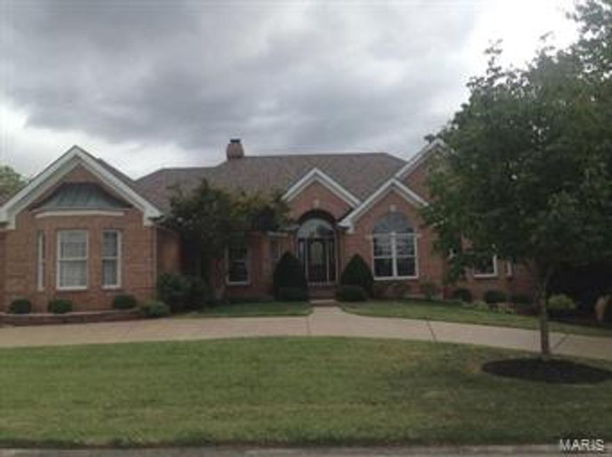 This stunning atrium ranch has great curb appeal with brick elevation, circle aggregate & paver drive with a side entry 3 car over-sized garage. Walk in to a wonderful marble entry that opens to a great room with soaring ceilings & wall of bright windows. Other features include a see through gas fireplace & fabulous view of pool & golf course! Relax in the stunning master bedroom suite, or enjoy the spa like luxury bath. This exquisite home has been completely remodeled within the last 4 yrs. The kitchen is a chefs delight with over 100K in updates; custom cabinetry, granite tops, 6 burner gas range, french door refrigerator, warming drawer, & ceramic vent hood. The lower level has a beautiful family room w/ a stone wood burning fireplace, a surround bar w/ custom cabinets, granite tops, wood flooring & built ins. Also another spacious bedroom w/ walk in closet & full bath. Out back is wonderful deck that leads down to the beautiful in-ground heated salt water pool! Won't last long!