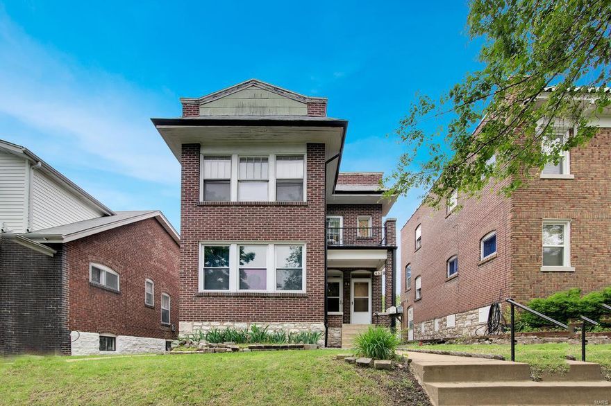 Opportunity Awaits! Property is well kept and pulls excellent rent. Update interior and raise rent, convert to a single family, or keep as-is and collect current rents immediately.  1st Floor rented $850/mo- lease expires 7/31 , 2nd floor lease ended 4/30/19 $800/mo. Upper unit is vacant and available to show. Showings are for UPPER UNIT ONLY, lower unit is occupied and available to review upon accepted contract. Currently managed by Ultimate Realty. Spacious Floor plan, great location, fantastic opportunity. Recent updates- repaired fascia on front of house, moisture repair in front bedroom, trim on windows painted, new dryer vent cover, new screen door to basement, fixed bricks in landscaping, new carpet in main floor master bedroom, new front door for upper unit and replaced kitchen light fixture. Roof and upper balcony replaced in 2009. 2017 sewer lateral updated from basement main stack to city main.