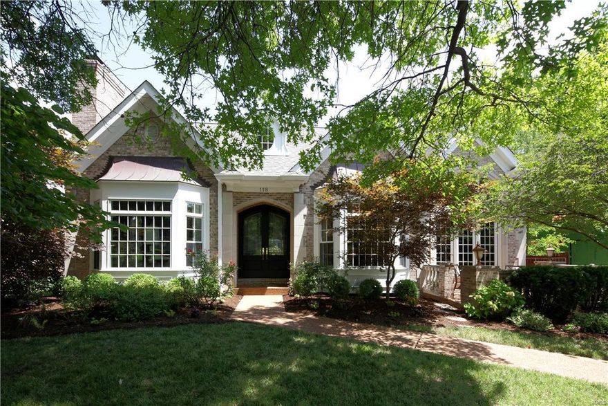 Newer construction in Clayton Gardens! This home has been updated & transformed to reflect today's style. As you enter you notice the dramatic 2 story entrance and the gracious center hall plan. The living room and dining rooms both feature lovely crown molding and bay windows overlooking the front of the property. The 2 story bar room adjoins the kitchen/hearth room and is next to the dining room. There is a lovely patio off the bar room as well. The updated kitchen was featured in St. Louis Homes Magazine for its high end style & innovative design. The kitchen is open to the hearth room and breakfast room. The main floor master is spacious and has French doors that lead to the backyard. The updated master bath includes double sinks, jet tub & large walk-in shower. Three additional large bedroom suites are upstairs along with a laundry room.The finished lower level has great spaces and a full bath plus tons of storage. A fully fenced yard & main level garage add to this fabulous home